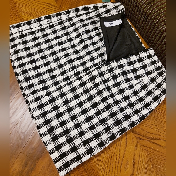 Twik houndstooth lined skirt - Picture 3 of 3